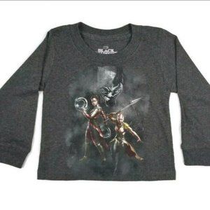 Toddler Marvel Black Panther Graphic Long Sleeve